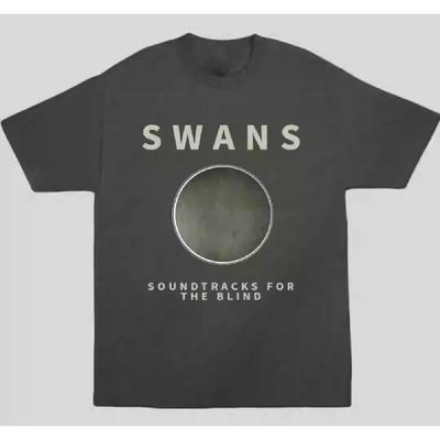 2025 Swans Американская панк-группа, футболка с короткими рукавами, нишевая американская повседневная хлопковая футболка с принтом, высококачественный люксовый бренд, продажа