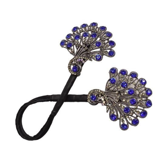 Peacock Shape Hair Clip Bun Maker Women Peacock Hairstyle Twist Multi-Functional Hair Curler Bun Maker Easy Fast Snap Roll Hair Tool for Long Hair