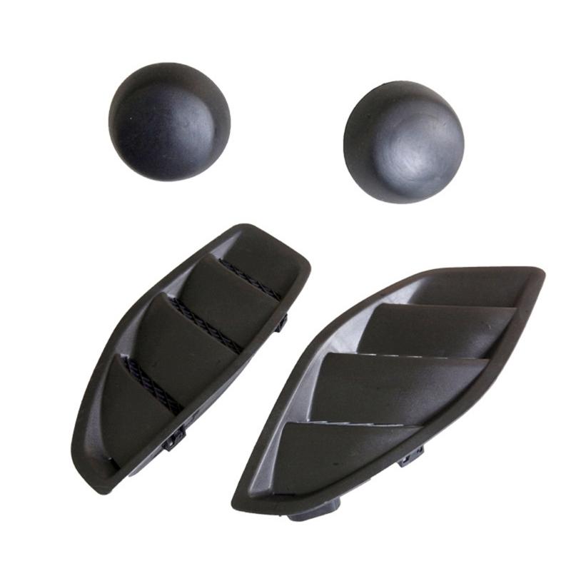Automotive Hood Dome Louvers Air Inlet Vent Outlet Bezel Sticker For JK 2007-2017 ABS Seamlessly Installation Process