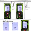 Shockproof Laser Distance Meter Electronic Ruler Laser Digital Tape Stable Multi-functional Laser Range Finder with 99 Data Storage 2 AAA Batteries
