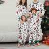 Christmas Parent Child Family Set Home Furnishings Christmas Pajamas Two Piece Set