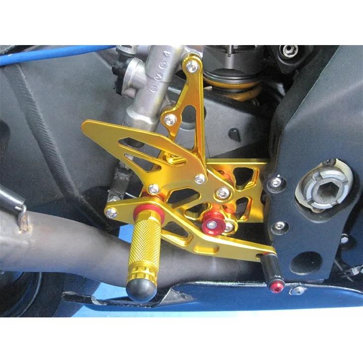 Arashi Motorcycle accessories footrest footpeg pedal foot peg Rearset Rear Set foot rest For SUZUKI GSXR1000 GSXR 1000 2007-2008