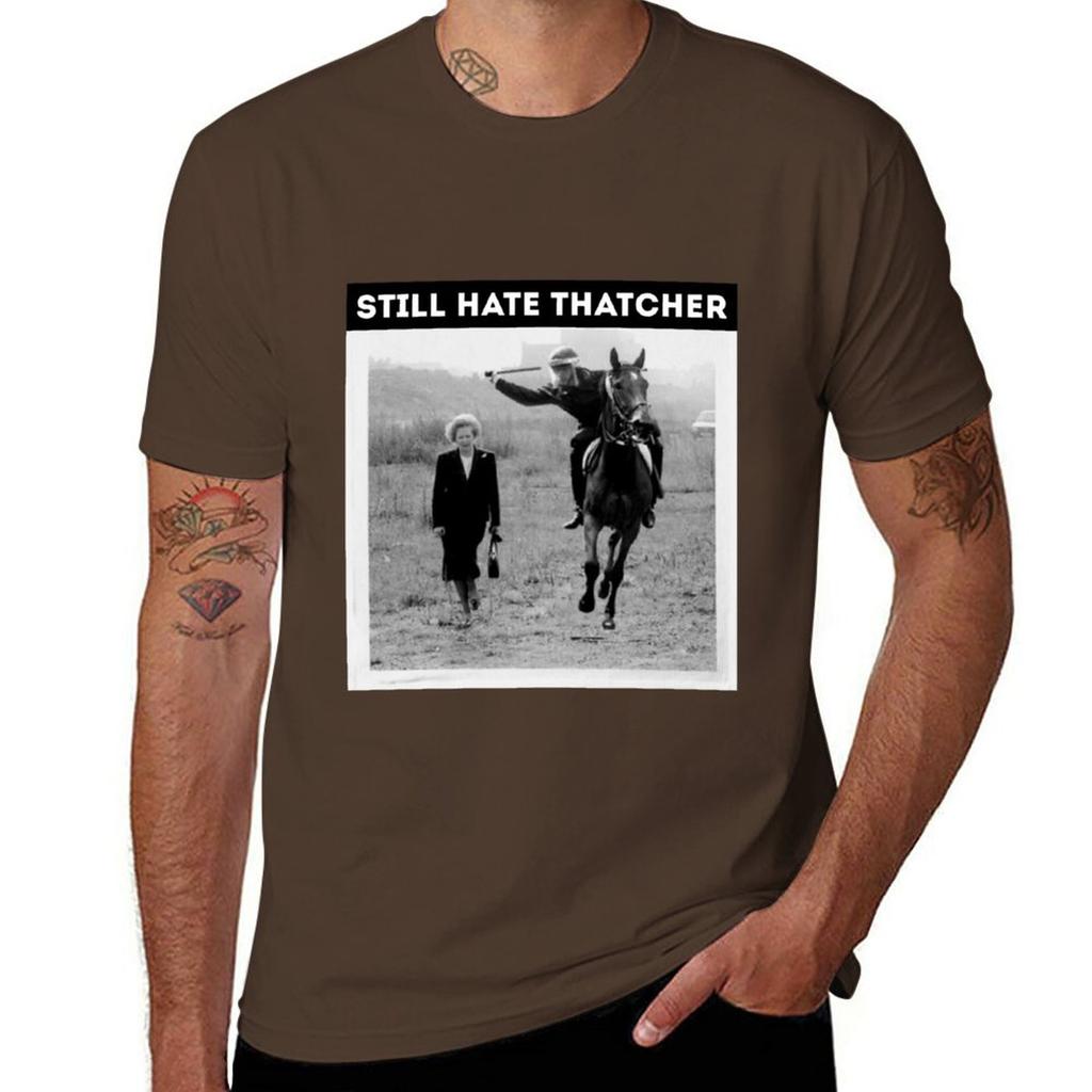 Funny still hate thatcher TShirt sports fans Blouse oversized t shirts for men