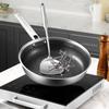 Kobach 26cm 304 Stainless Steel Honeycomb Non-stick Frying Pan