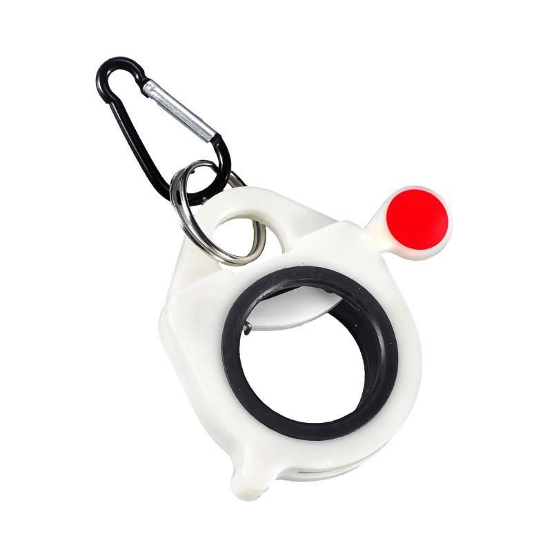 1pcs Portable Fluorescent Storage Cable Tie Holder Cable Tie Storage Tool Fluorescent Organize New Square Cable Tie Organizer