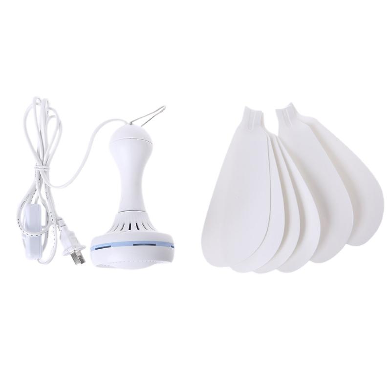 220 В 20 Вт 6-створчатый скоростной 16,5-дюймовый потолочный вентилятор мини-вентилятор подвесной вентилятор для общежития с кабелем питания 1,8 м Вкл. Выкл.