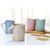 Travel Toothbrush Brushing Cup Mouthwash Water Mug Wheat Straw Tumblers Mug Cup Plastic Cup