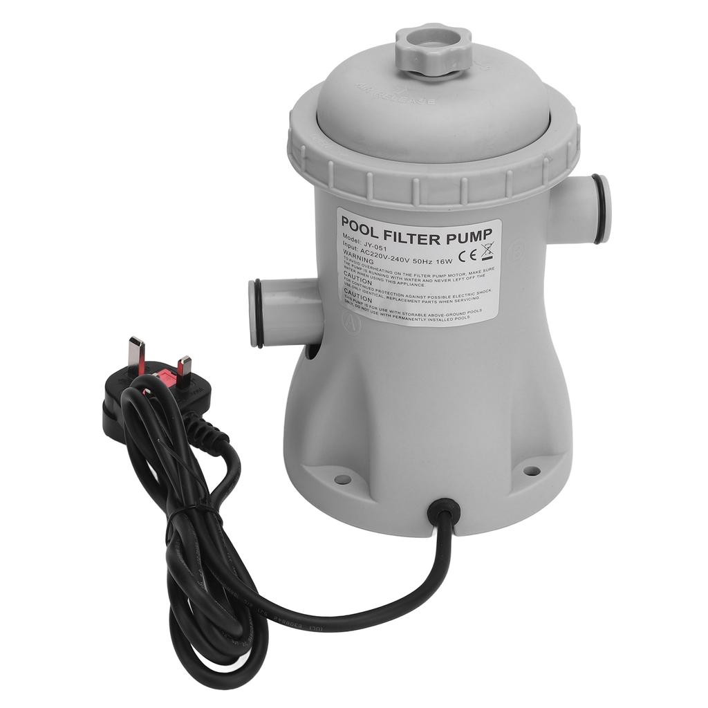 Электрический насос для фильтра бассейна для надземных бассейнов 330 галлонов картриджный насос для фильтра бассейна