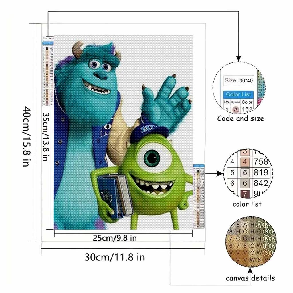 5D Алмазная Живопись Сделай Сам Милый Большеглазый Мальчик Полная Выкладка Стразы Мозаика Вышивка Изделия Ручной Работы Домашний Декор Подарок
