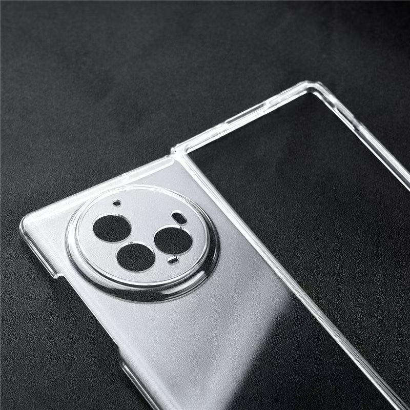 Ultra-Thin Transparent Hard Case for Vivo Xfold3/Xfold3 Pro - Full Coverage & Anti-Drop Protection