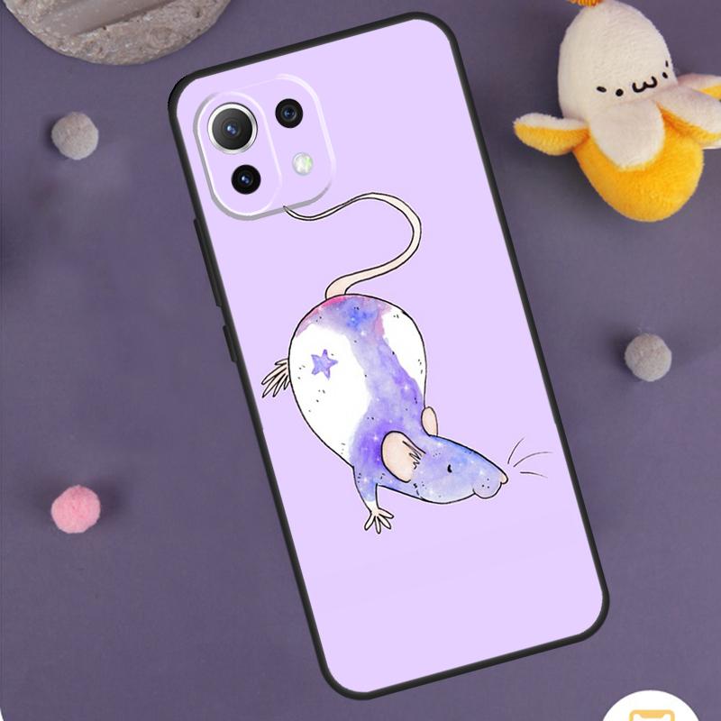 Милый Мультяшный Зверь Крыса Чехол Для Xiaomi 15T Pro 13T 14T 14 15 Ultra 17 Pro Max POCO F8 Pro F5 F6 F7 X5 X6 X7 Обложка
