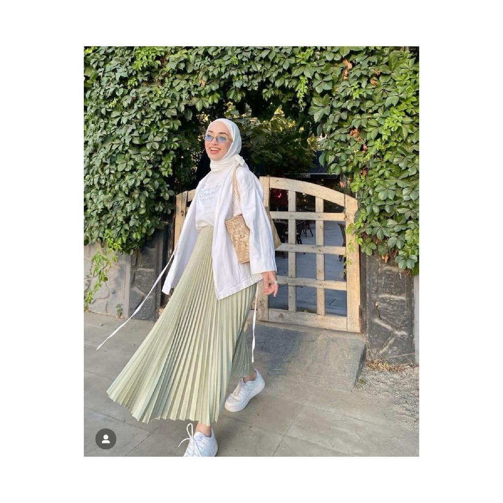 Плиссированная юбка в хиджабе