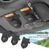 Car Sun Visor Organizer Sunglass Holder Glasses Clip Accessories For Jaguar XF XJ XFR XKR S-Type F-Type X-Type F-Pace I-Pace E-P ZZ4