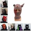 Full Face Cover Devil Horn Beanie Halloween Ski Cap Fashion Knitted Balaclava Hat Female/Male