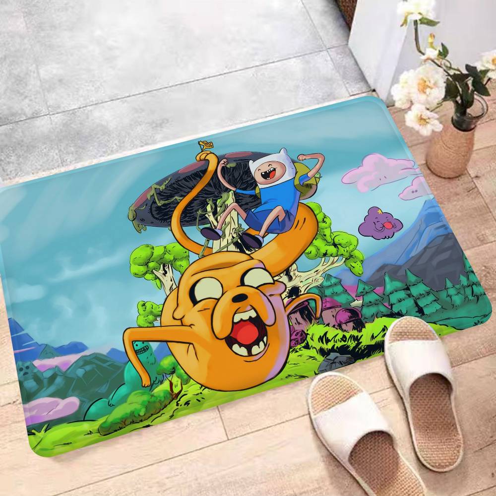 A-Adventure Мультяшный Коврик для Ванной Комнаты T-Time Комната Ребенка Спальня Декорация Балкон Противоскользящий Придверный Коврик Гостиная Приветственный Коврик