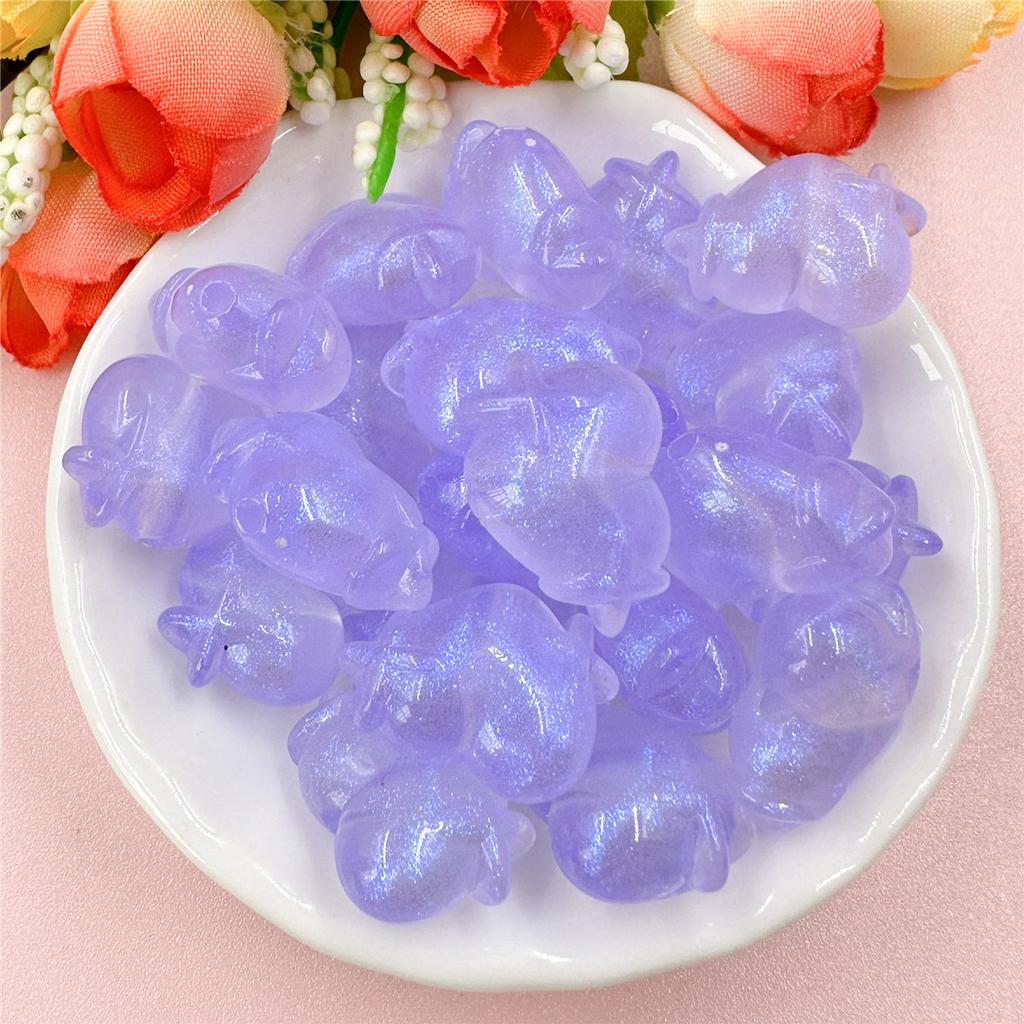 DIY Материал ручной работы 14,2*20,3 мм с отверстием 50 шт. Ювелирные аксессуары в форме сердца Подвески Креативное акриловое ожерелье Браслет-распорка Свободные бусины