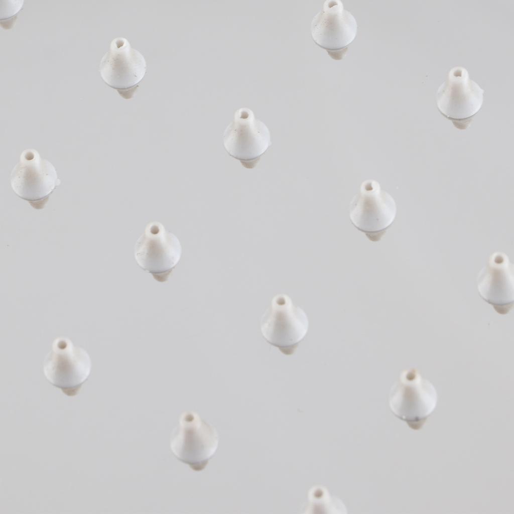 201 Stainless Steel Shower Head 8 Inch High Pressure Rainfall Shower Head for Bathroom