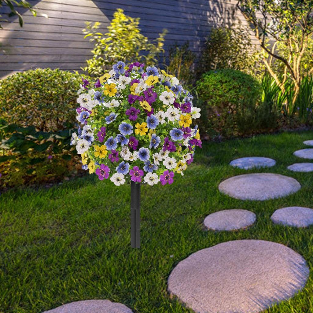 Artificial Flower Garden Stake Decoration Versatile 24" Romantic Gift Fairy