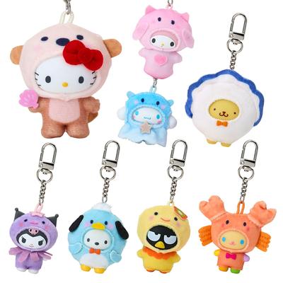 Секретный брелок Серия Водные существа 2-я Персонажи Sanrio Сталь Рекомендовано для возраста 3 лет и старше 425044 (Издание Chibitomo) ПВХ, полиэстер,