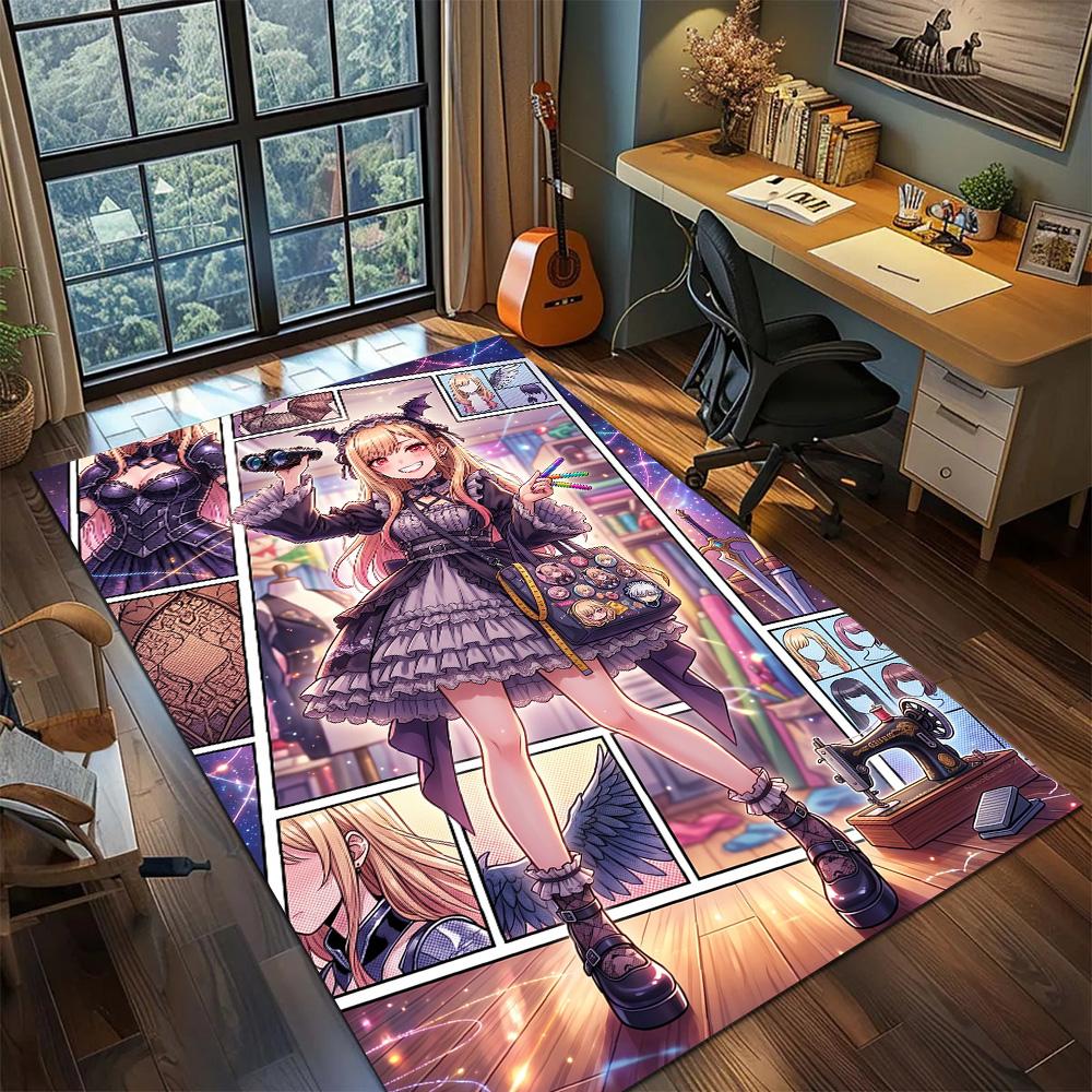 My Dress-Up Darling  Carpet Floor Mat Washable Large Area Non Slip Gamer Bedroom Home Room Decor YUN6512