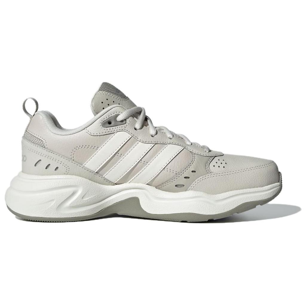 adidas Кожаные нескользящие низкие кроссовки на массивной подошве Женские Серые IG6290