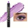Matte & Shimmer Eyeshadow Stick  Long Lasting Waterproof Eyeshadow Pencil Creaseproof Smudgeproof  Easy Blend Makeup Eyeshadow Stick 16 Colors