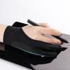 Anti-Fouling Anti Abrasion And Anti Perspiration Two-Fingers Glove For Tablet
