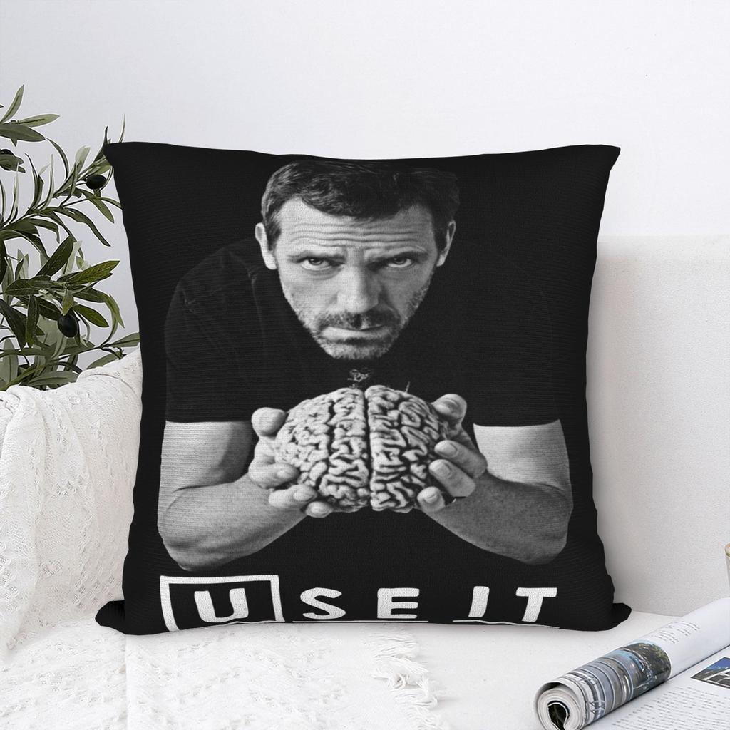 House MD Pillowcase Polyester Cushion Cover Decor Dr House Use it Throw Pillow Case Cover Sofa Zipper cm