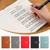A5 Size A5 Notebook Horizontal Line Loose-Leaf Book New Leather Notebook