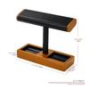Oirlv Watch Stand, 2 Pieces, 4 Pieces, Wooden Display, Storage, Photography, Luxury, Stylish, Compatible with Eligible Bills SM19203 (Black)