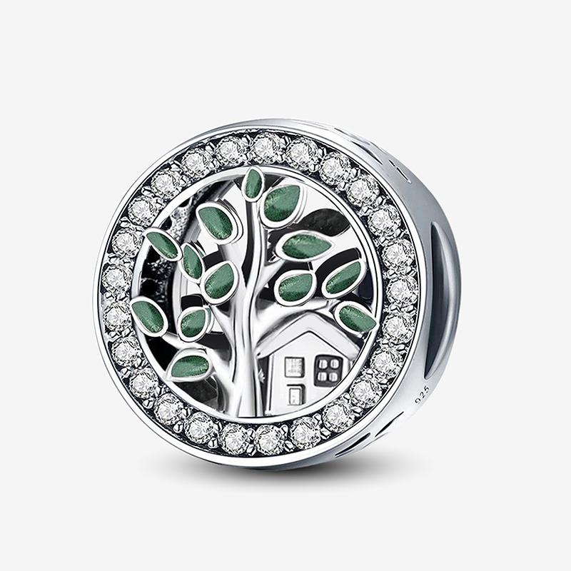 Медь Маленький Свежий Серия Четырехлистный Клевер Шармы Бусина Сделай Сам Браслет Ожерелье Изготовление Подарок Ювелирное Изделие Высокого Качества