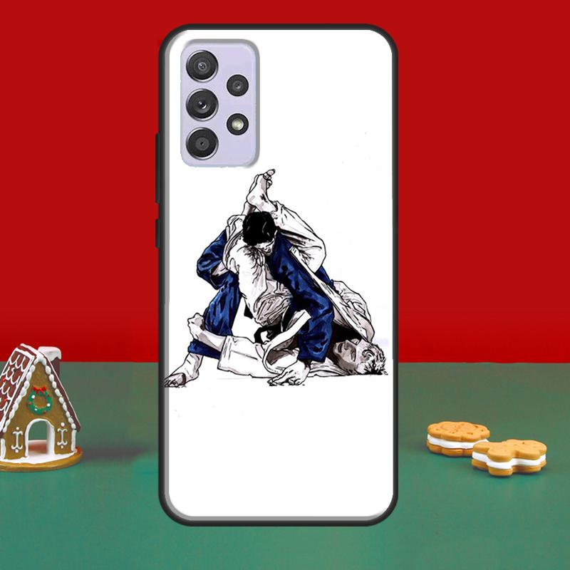 Judo Case For Samsung A52 A12 A22 A32 A42 A72 A51 A71 A50 A70 A41 A31 A11 A21S A52S Soft Cover