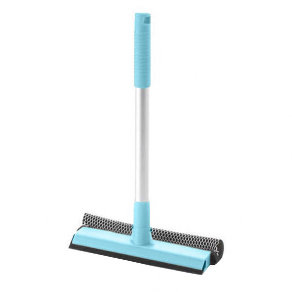 Detachable Home Double Side Glass Cleaning Brush Window Wiper Squeegee Scrubber KTY