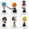 Аниме BLEACH Фигурки Действия Куросаки Ичиго Кучики Рукия Урахара Киске Абарай Ренджи ПВХ Модель Подарок для Ребенка Игрушка