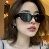 New Arrival Cat Eye Sunglasses Women Oval Glasses Vintage Brand Elliptic Square Sun Glasses For Female Shades Female Eyewear