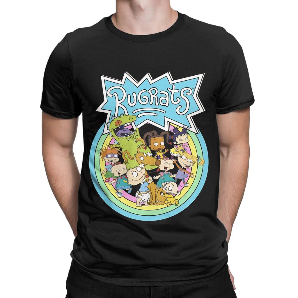 Rrugarts Rainbow Circle Group Shot Retro Poster Novelty Graphic 100 Cotton Tshirt Rrugarts Tees Tops For Unisex