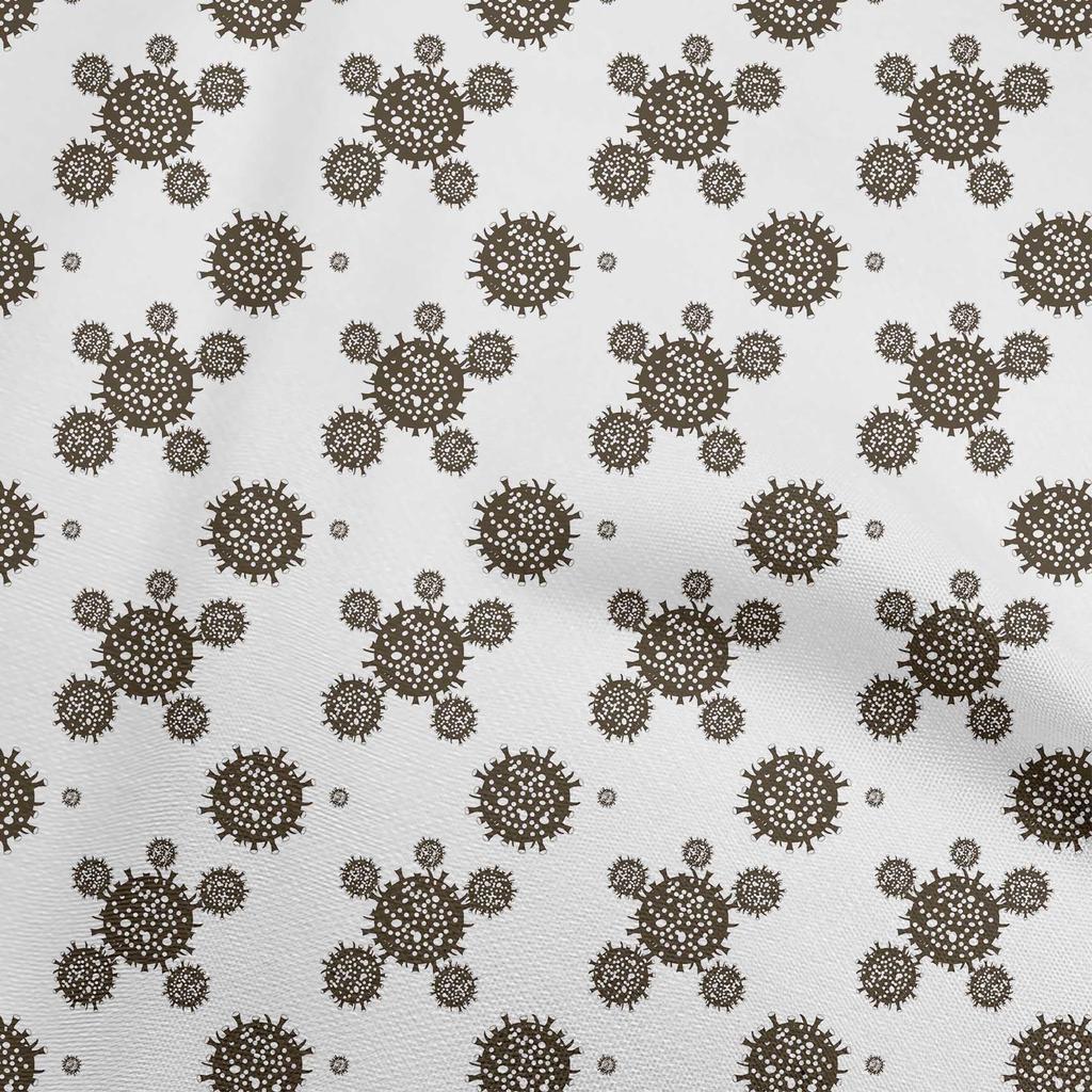 oneOone Ткань Cotton Flex Dark Teal Green, медицинская, стеганая, с принтом, швейная ткань, по ярдам, 40 дюймов