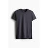 H M Sport Top Regular Fit dryMove Dark Grey