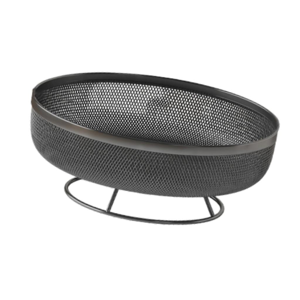 Pedestal Fruit Bowl Snack Container Iron Wire for Kitchen Counter 20x20x9.5cm Convenient Home Decor Organizer Serving Tray