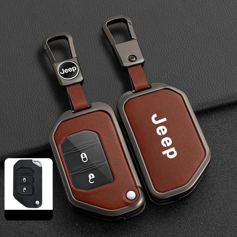 Для Jeep Чехол-защита корпуса брелока автомобиля Для Jeep Gladiator JT Sahara JLU Wrangler JL Rubicon 2018 2019 2 3 4 Кнопки
