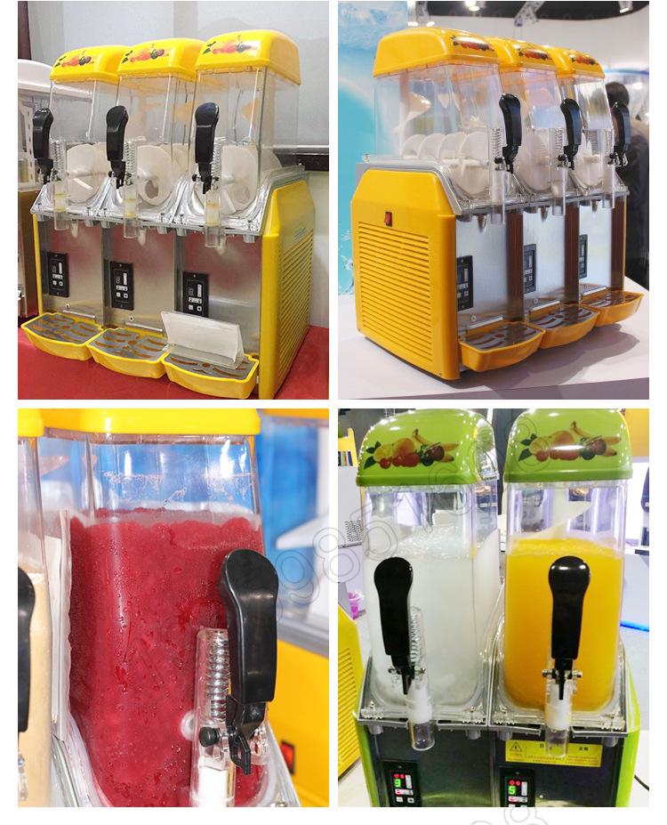 Yimeike Multi-Cylinder Commercial Slush & Smoothie Machine