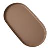Stackable Oval Fruit Plate Dessert Tray Reusable Food Serving Tray Snack Plate with Smooth Edge Kitchen Serving Dish for Kitchen