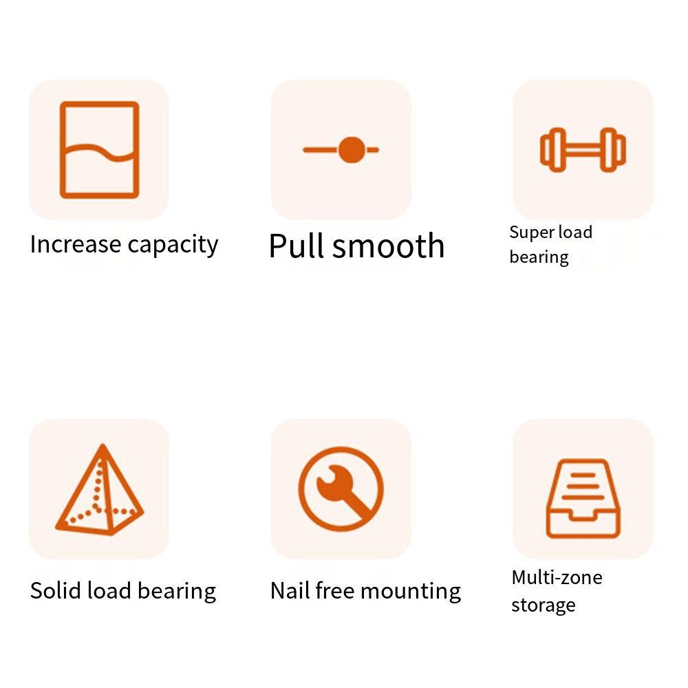 Выдвижная полка для хранения посуды Выдвижной ящик Выдвижной контейнер Корзина для хранения продуктов Офис