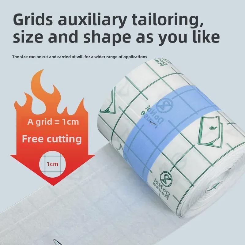 Прозрачная водонепроницаемая полиуретановая пленочная лента для ванны - дышащие наклейки для пупка и нетканые наклейки