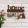 Premium Home Keys Wooden Key Holder (29 Cm X 13.5 Cm X 0.4 Cm, Wood, Brown)- 7 Hook - Decorative Items for Home Decor