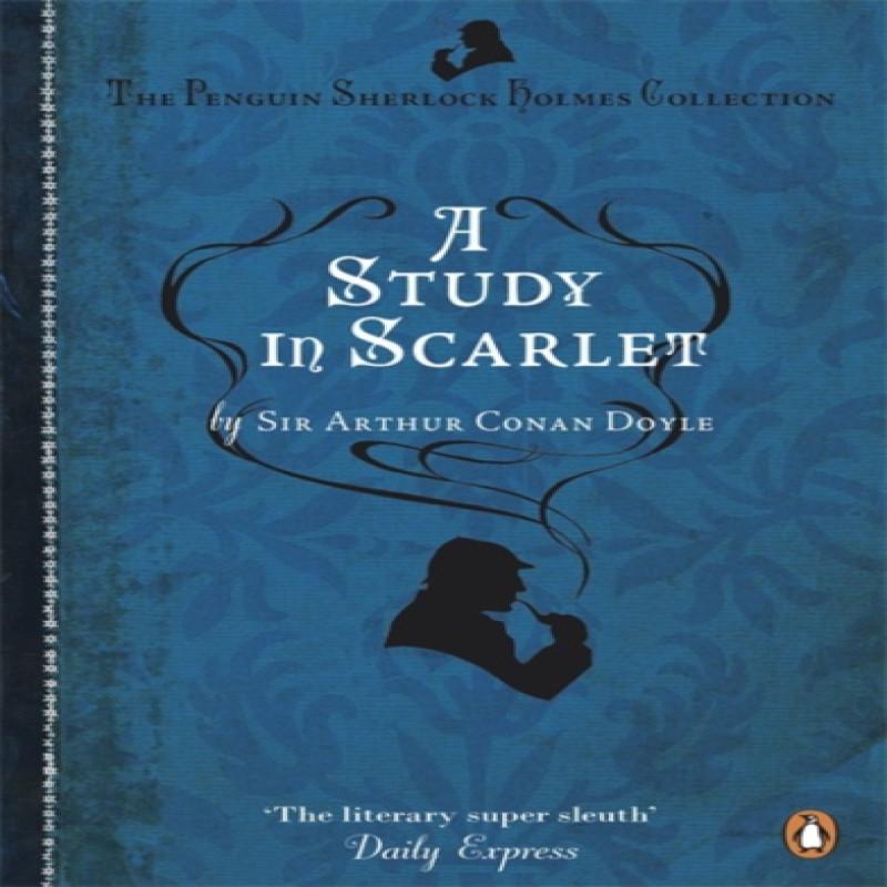 A Study in Scarlet by Arthur Conan Doyle Paperback Book 9780241952894