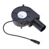 Portable BBQ Fan for DC 12V 20W 5.5x2.1mm Air Turbo Blower for Barbecue Picnic Camping Fire Charcoal Starter Cooking Too