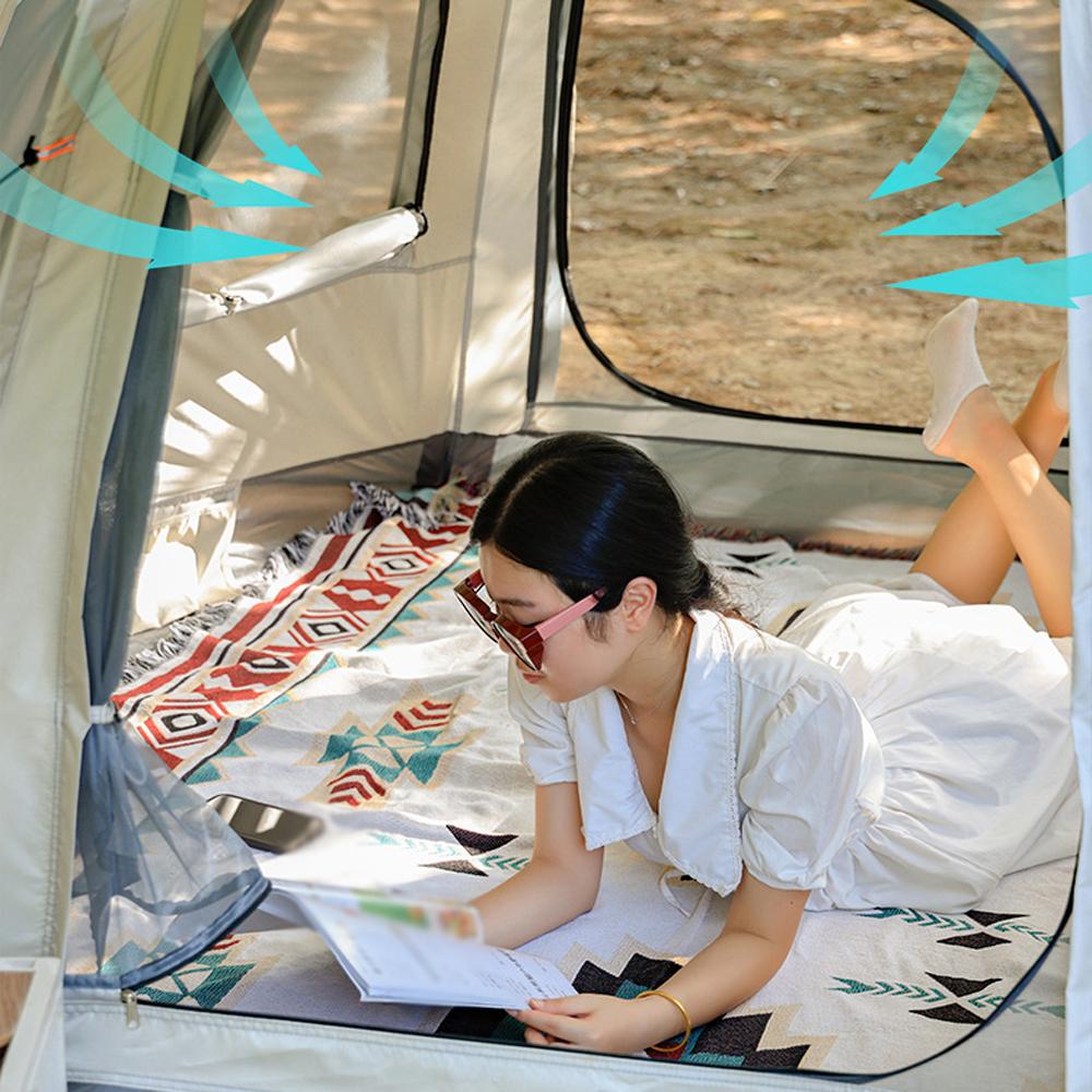 Автоматическая быстро открывающаяся палатка для кемпинга, пикника, водонепроницаемая, солнцезащитная, семейная, мгновенная