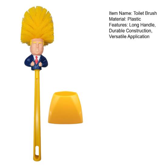 Туалетная щетка с длинной ручкой, эргономичная щетка для унитаза с основанием, простое в использовании чистящее средство для ванной комнаты, инструмент для уборки ванной комнаты