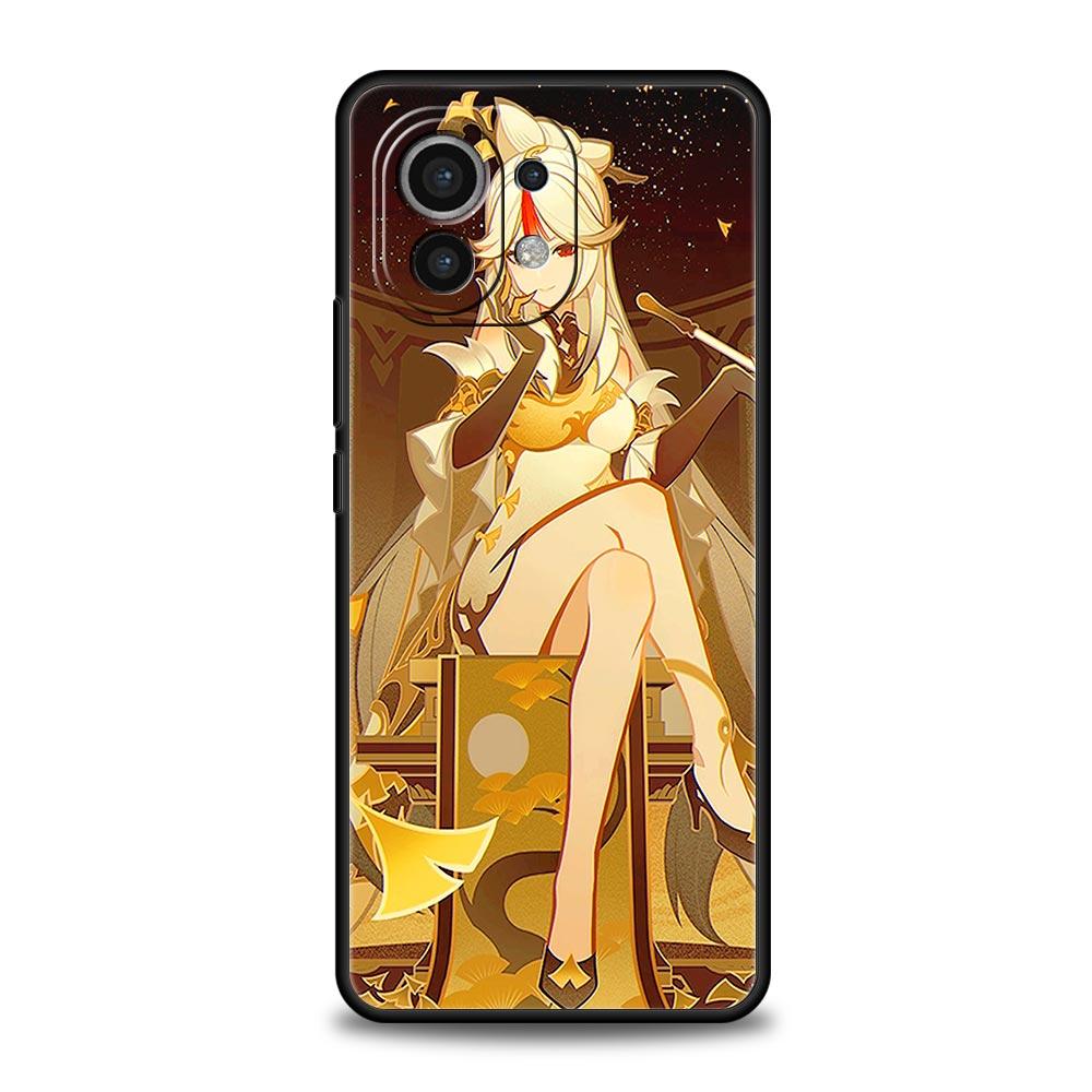 Чехол для телефона Xiaomi Mi 13 12T 10 12 Lite 11 Ultra 10T 11X 11T Pro 9T Genshin Impact Xiaomi Poco X3 NFC X4 F3 F4 M3 M4 5G